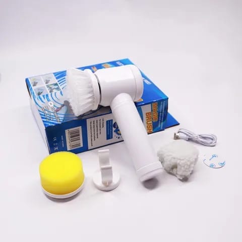 Cepillo de Limpieza SpinClean limpia 5 veces más rápido sin esfuerzo.