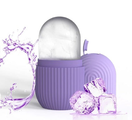 GlowLift Beauty Kit Masajeador Facial + Hielo + Rodillo Quita Grasa