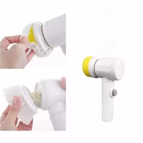 Cepillo de Limpieza SpinClean limpia 5 veces más rápido sin esfuerzo.