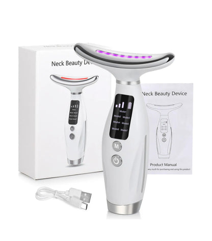 GlowLift Beauty Kit Masajeador Facial + Hielo + Rodillo Quita Grasa