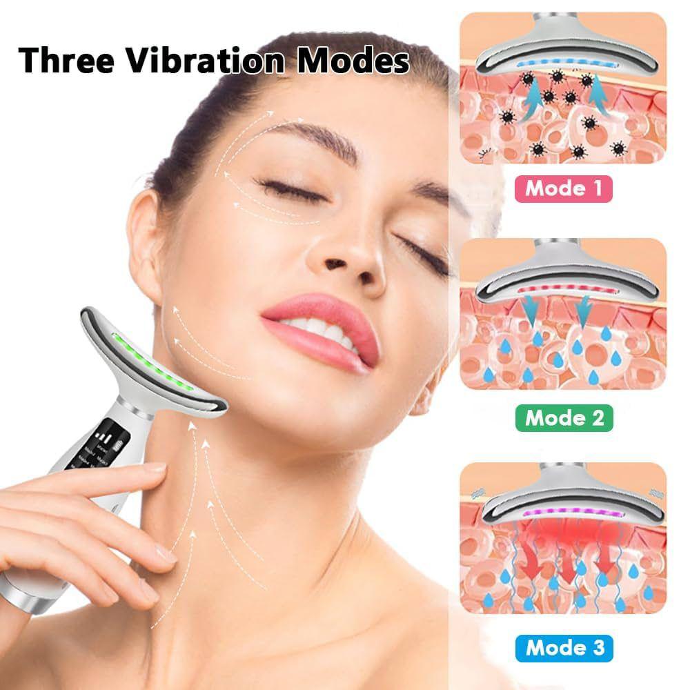 GlowLift Beauty Kit Masajeador Facial + Hielo + Rodillo Quita Grasa