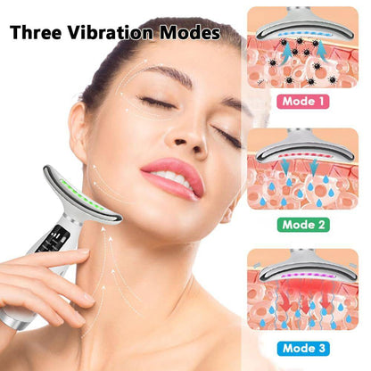 GlowLift Beauty Kit Masajeador Facial + Hielo + Rodillo Quita Grasa