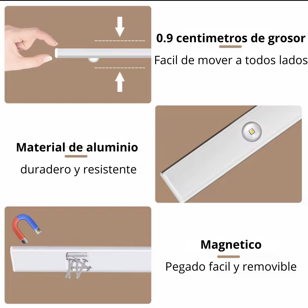 AutoLight- Barra de luz con sensor de movimiento